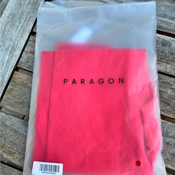 PARAGON Red High-Waisted Leggings - Picture 3 of 3
